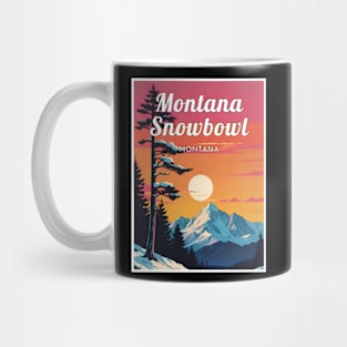 Montana Snowbowl ski Montana USA Mug